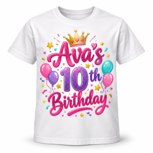 Custom Birthday T-Shirt